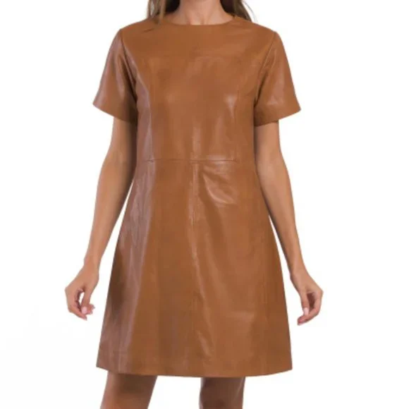 Bod & Christensen | Dresses | Bod Christensen Leather Fammy Dress Nwt |  Poshmark